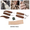 Walnut Wood Carving Knife Non Slip Comfortable Wood Carving Whittling