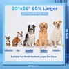 Gimars XXL 30“x36” Thicken 6 Layers Ultra Absorbency Dog Pee