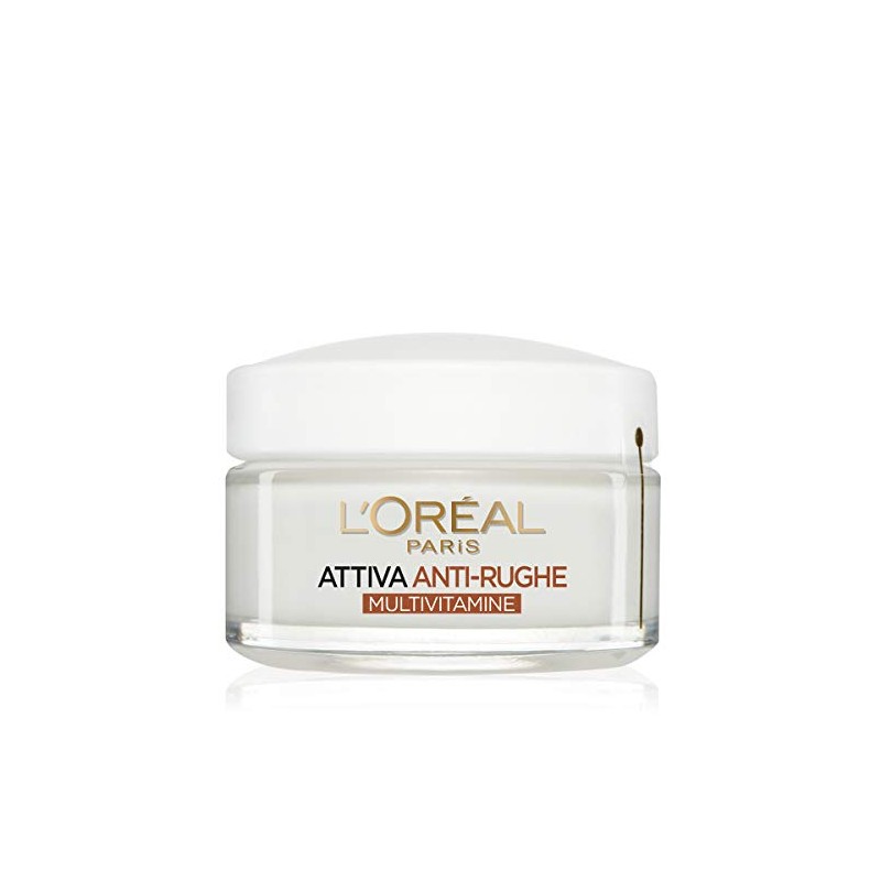 L'Oréal Paris Crema Viso trattamento nutriente giorno Attiva Anti-Rughe, Trattamento