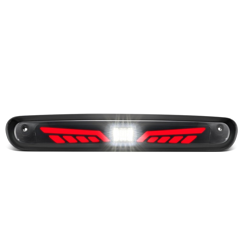 Partsam Eagle-Wing LED 3rd Third Brake Light with Strobe High