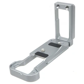 INPON L-Shaped Quick Release Bracket for Canon EOS R50 Compatible with Arca Swiss 1/4" Screw with Hex Key Gray