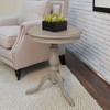 Carolina Chair & Table Gilda Side Table, Weathered Gray