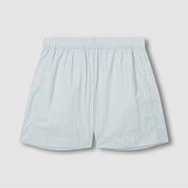 JAJU [JAJU] Women's Crinkle Banding Half Pants_Mint Gray
