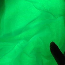 Glow in The Dark Fabric,Glow Fabric for Sewing Clothes,Luminous Polyester Fabric for Lighted Fabric for Clothes,Decorations, DIY Craft Supplies and Other Uses (35'' X 57'') (Blue)