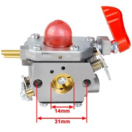 HPENP C1U-W43A 545081857 Carburetor for Zama C1U-W43 Poulan VS-2 BVM200FE GBV345 Craftsman 358794765 358794774 358794773 358794700 358794770 358794780 Blower with 545146501 Air Filter
