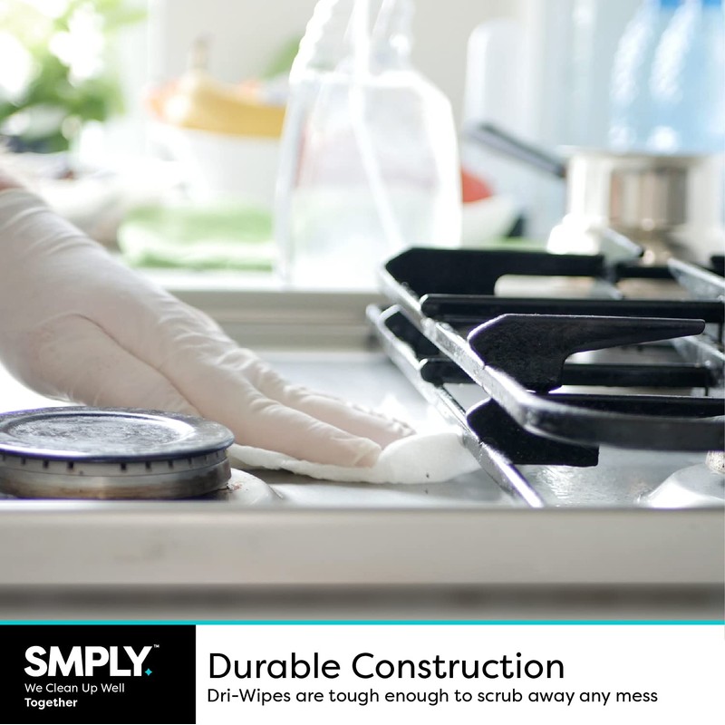 SMPLY. S500 Dri-Wipe | 176 Wipes Per Box - 10