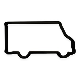 Food Truck Cookie Cutter with Easy Push Design