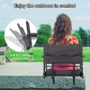 Stadium Seats for Bleachers with Back Support & Armrests, Foldable