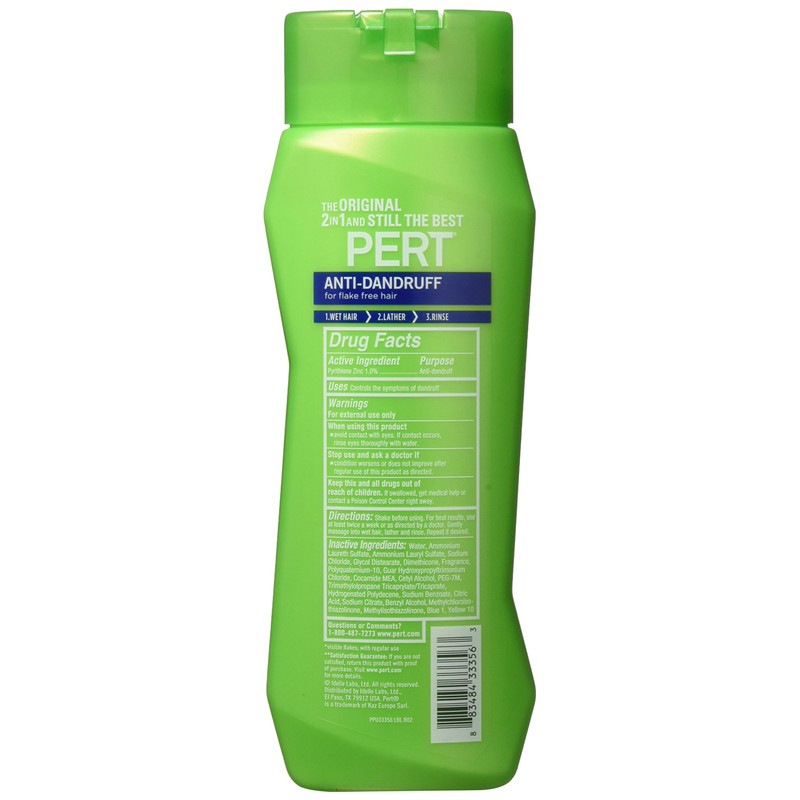 Pert Anti-Dandruff 2 in 1 Shampoo and Conditioner - Pack