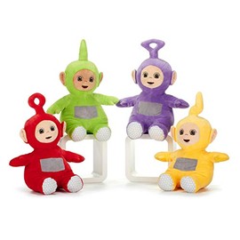 Tele-Tubbies Teletubbies Set of 4 Big Plush 30 cm Po Dipsy Laa-Laa Tinky Winky Original
