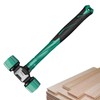 Rubber Hammer Mallet, Non-Slip Rubber Hammer Mallet for Dorm Bed,