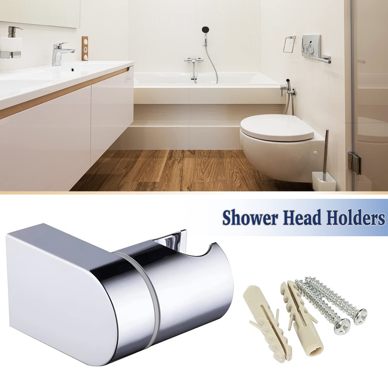 Shower Head Holder, FUYIOCN 360° Adjustable Angle Shower Holders,Shower Head