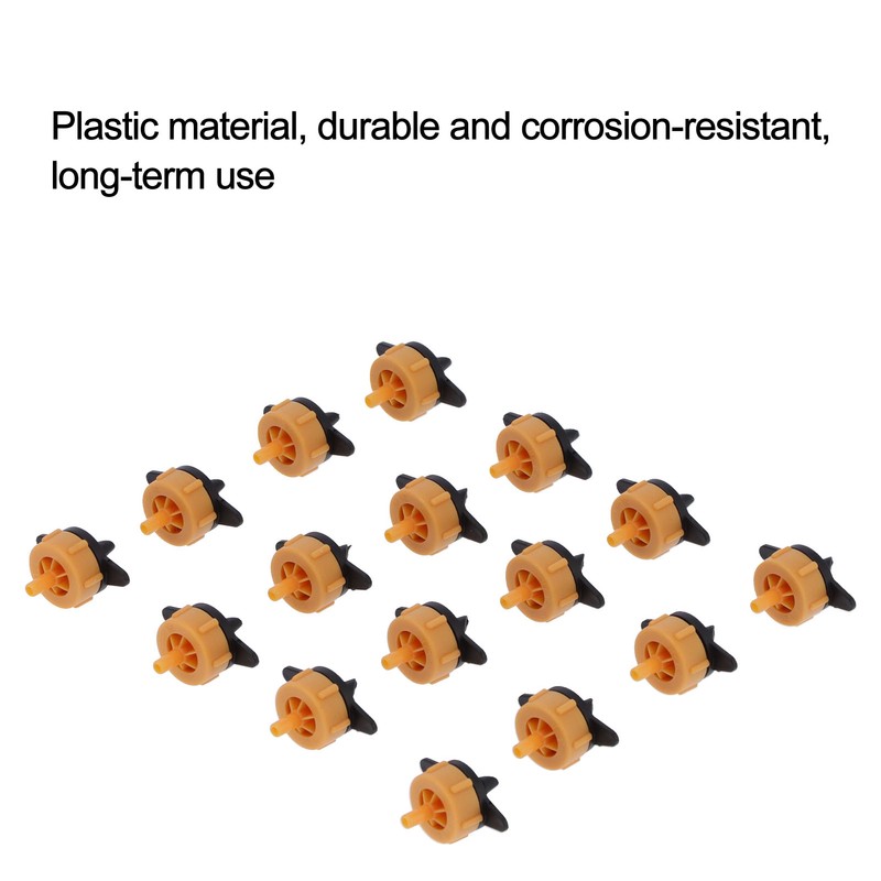 100Pcs 2L Compensating Drip Emitter Detachable Garden Irrigation Dripper for