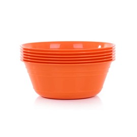 Mintra Home Snack Bowls (Medium 6pk (1.8L), Orange)