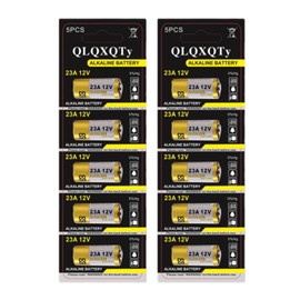 QLQXQTy 23A 12V Alkaline Batteries a23 10-Pack