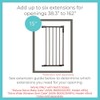 Toddleroo by North States 6-Bar Extension for Deluxe Décor Gate: