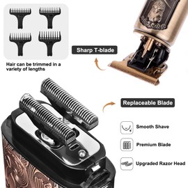 Ufree Ufree Electric Razor Foil Shavers for Men, Mens Grooming Kit with Beard Trimmer for Shaving Face Mustache, Cordless Head Shavers for Bald Men, Barber Clippers, Gifts for Men