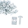 Partuto 20 Sets 4.2x16mm U Clip Screw Assortment Car Clips