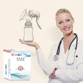 Angelcare Manual Breastfeeder, PP, Breastfeeding Bottle, Direct Feeding, Easy to Grip and Easy to Use (BPA Free)