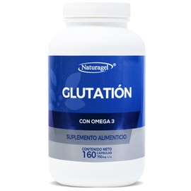Naturagel Glutation + Omega 3 - Antioxidante Celular Avanzado - 160 Softgels