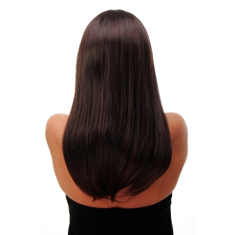 WIG ME UP - SA-151-2T33 Women's Wig Brown Black Brown