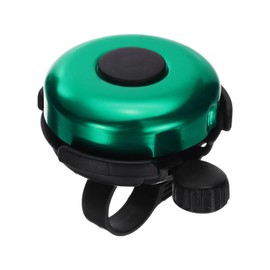 HARFINGTON Bike Bell Classic Bicycle Bell with Loud Crisp Clear Sound Bike Ring Bell Aluminum Bike Accessories for Road Adults Children Mountain Bike, Green