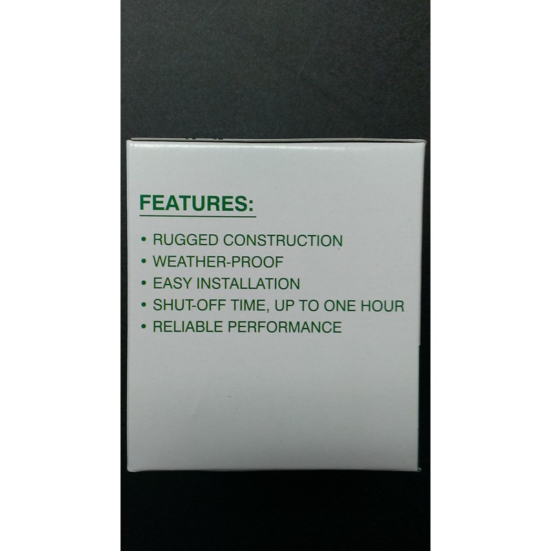 Gasav-R WA-3 Automatic Gas Shut-Off and Timer Valve with 1/2"