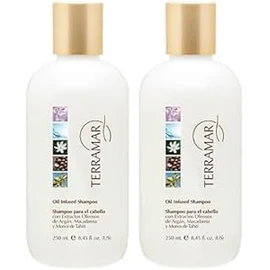 Terramar Duo Shampoo para Cabello con Argán y Macadamia, 2 Piezas de 250 mL