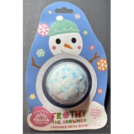 Pacha SOAP Frothy The Snowman Froth Bomb