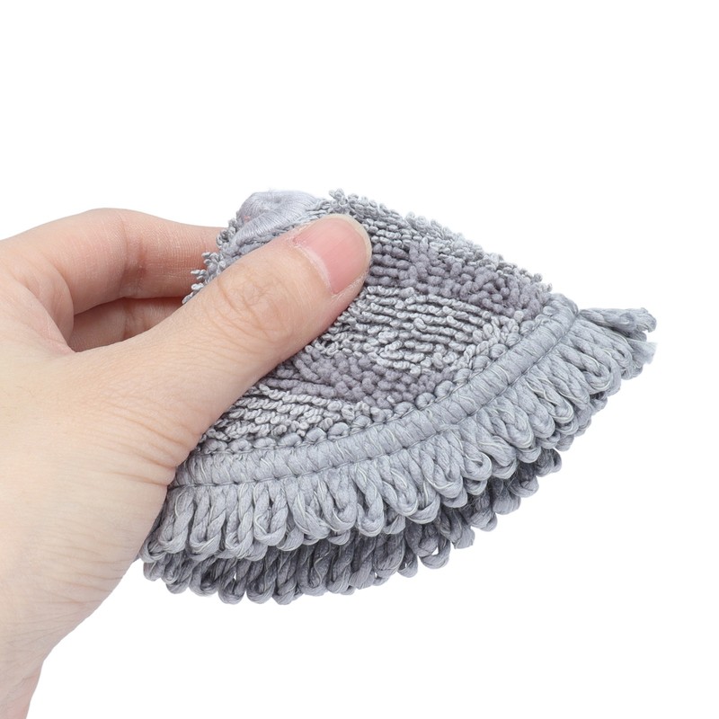 4PCS Fiber Mopping Pads High Strength Mop Cleaning Cloth Replacement