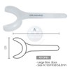 OSUNG Double Sided Photographic Intraoral Mouth Mirror Mirror with Handle,