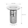MAGICLULU Sink Dish Drainer Hair Catcher Sink Drain Plug Retractable