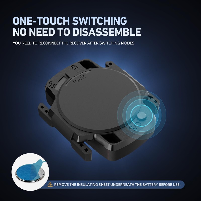Cycling Speed Sensor and Cadence Sensor, Bluetooth & ANT+ Wireless