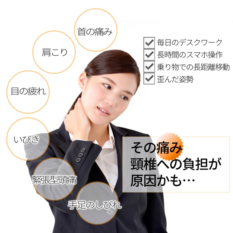 AQUALAND Neck Supporter, Soft Type, Cervical Collar, Neck Pain and