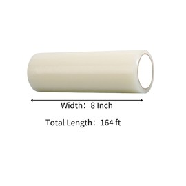 THINNGEN Greenhouse Tape Plastic Greenhouse Repair Tape 8In x 164Ft Heavy Duty Reinforced Tape Repair Rip Clear Poly Film