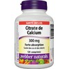 Webber Naturals Webber Naturals Calcium Citrate, 120 Tablets, High Absorption,