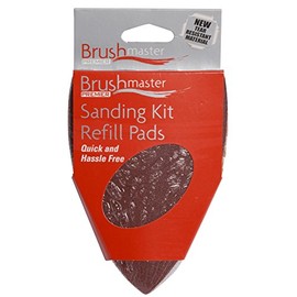Replacement Paint Pad, Wipe & Sanding Sheets for Brushmaster 3-in-1 Sanding & Paint Pad Kit