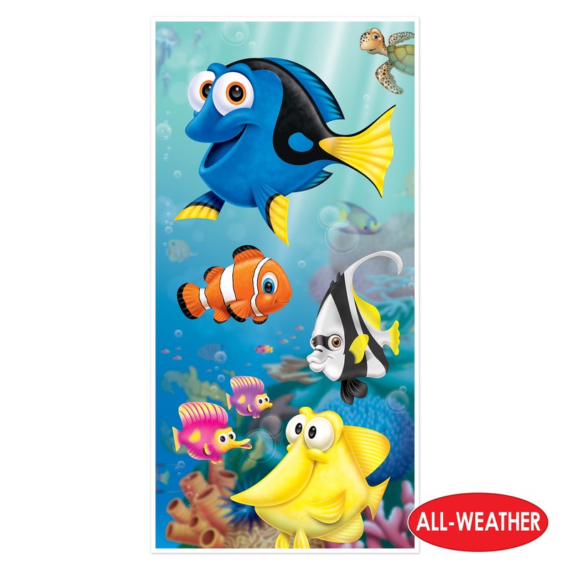 Beistle Under The Sea Plastic Door Cover