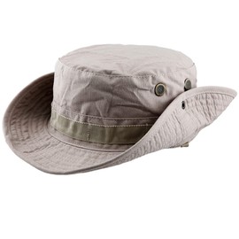 KYEYGWO Military Boonie Hat for Men & Women, Classic Jungle Hat Bush Hats Wide Brim Summer Hat Outdoor Fishing Camping Hiking