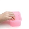 2PCS Plastic Nail Soaking Bowl Nail Soaker Box Nail Polish