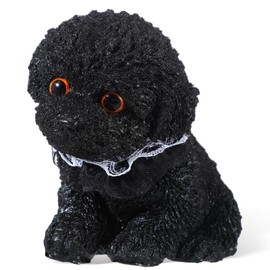 Meooeck Big Handmade Squeeze Dog Stress Relief Large Cute Teddy Squeeze Soft Dog Sensory Kawaii Stress Relief for Adults(Black Color)