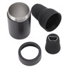 Stainless Steel Beer Can Double Walled Black Simple Insulated Cola