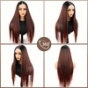 Synthetic Lace Front Wig Pre Plucked With Baby Hair 13x4x1