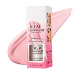 Rubor Que Cambia De Color, Rubor Líquido Que Cambia De Temperatura Para Pieles Maduras, Resistente Al Agua Larga Duración Para Maquillaje Facial