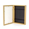 Carousel Home Kids Artwork Display Frame | Front-Opening A4 Storage