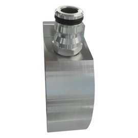 Lawn Sprinkler Type Floor Sprinkler, Made in Germany, Made of High-Quality Aluminium, Lettering "Noble Design dessau"