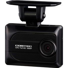 ComTec Dash Camera HDR003, 2.0 Megapixels, Full HD, GPS, microSD Card Maintenance-Free, 16GB microSD Card Included, Parking Monitor, Made In Japan, 3-Year Warranty