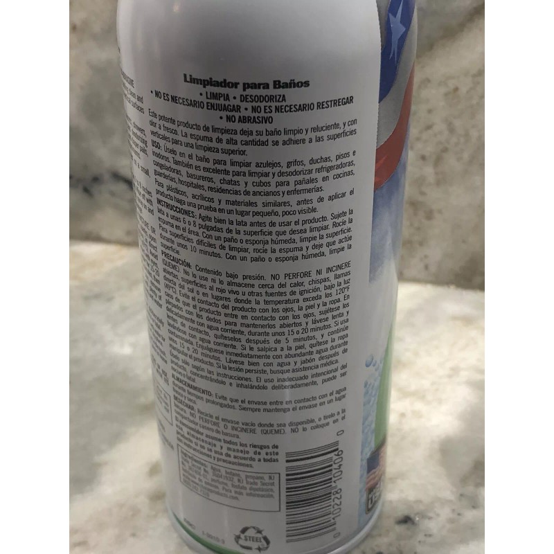 Chases Home Value Bathroom Cleaner Limpiador De Banos:12oz/340