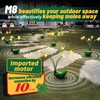 X-octenol 4 Pack Mole Repellent for Lawns Solar Powered Gopher