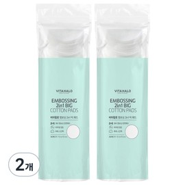 Vitahalo DIY soft pad (jumbo size for wiping), 2 pieces, 350 pieces / 비타할로 DIY 소프트 패드(닦토용 점보 사이즈), 2개, 350개입